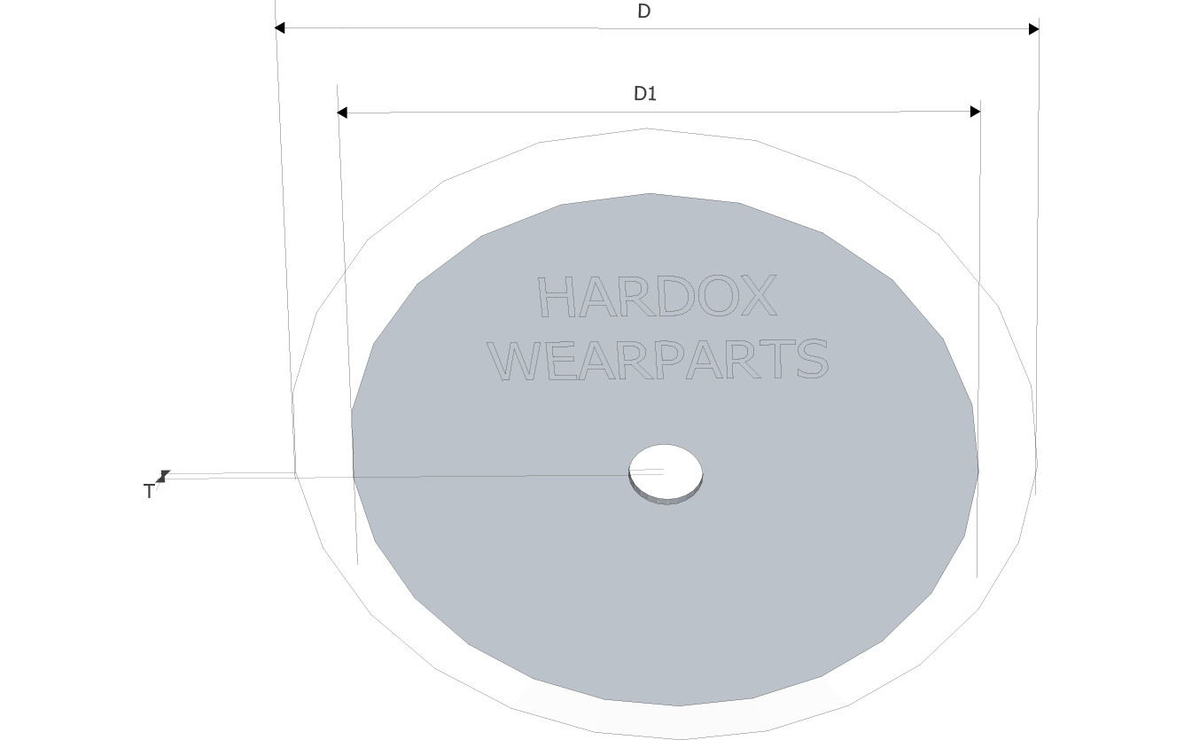 Cutter wheels in Hardox® steel