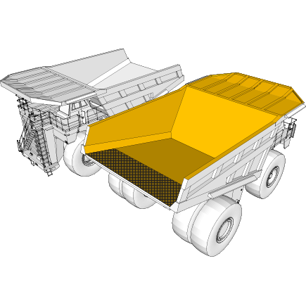Bodies for trucks, tippers and dumpers in Hardox® steel