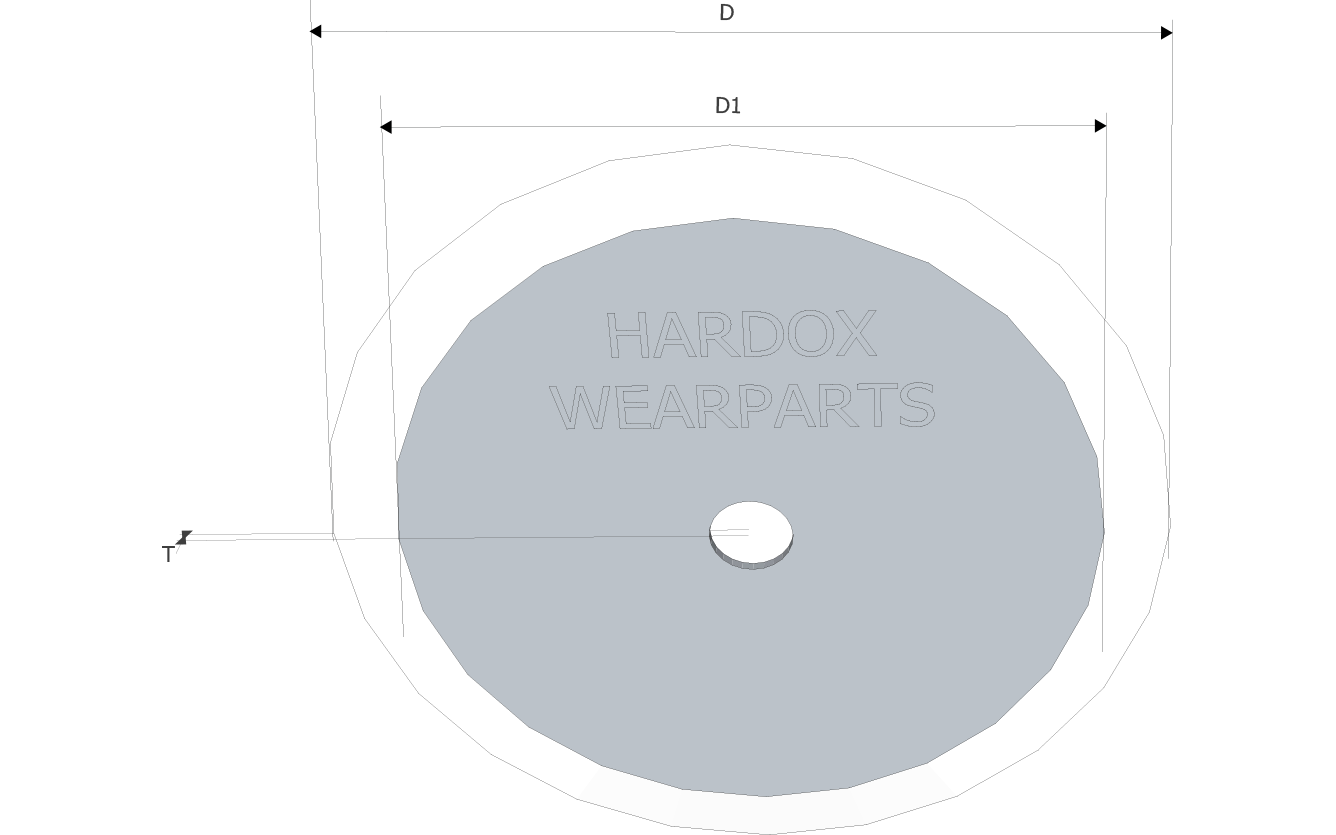 Cutter wheels in Hardox® steel